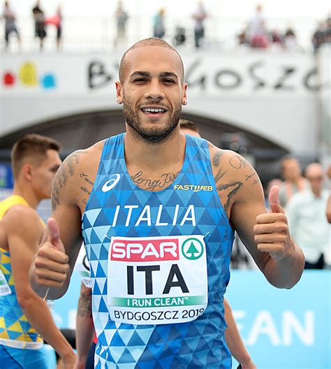 Marcell jacobs record italiano e oro all'europeo nei 60 metri con 6.47 #torun2021 da brividi italy's lamont marcell jacobs blows away the competition with a dominant performance in the men's. Marcell Jacobs - Sportfoto Lamont Marcell Jacobs Of Italy ...