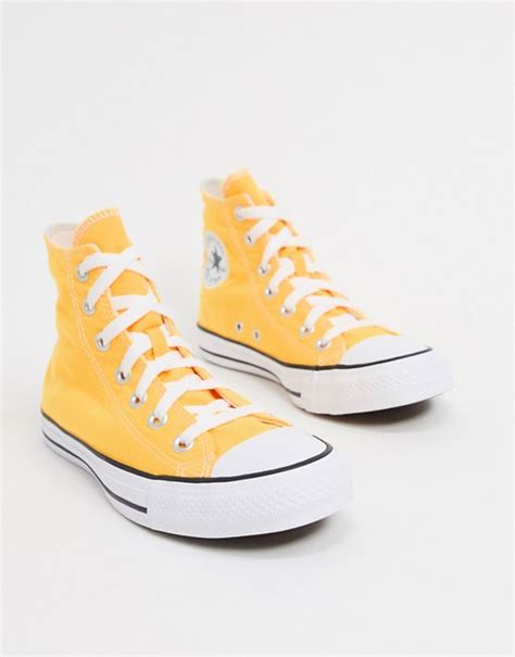 Converse Chuck Taylor All Star Yellow Sneakers Asos