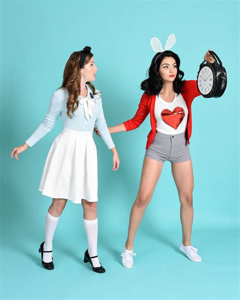 Alice And The White Rabbit Disneybound Down The Rabbit Hole