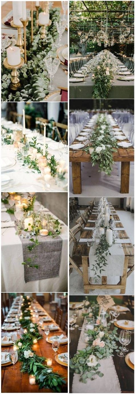 Rustic Greenery Wedding Table Decorations You Will Love ChicWedd