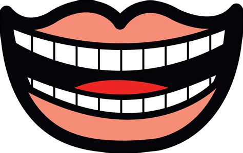 Mouth Black And White Clipart Free Download On Clipartmag