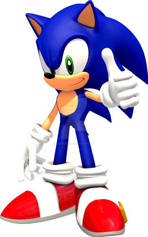 Sonic The Hedgehog 64 Sonic Official Artwork By Ganondork123 On