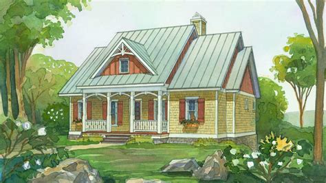 A house the size of texas with a name to match begins with gorgeous porches to enjoy your beautiful scenery. 18 Small House Plans - Southern Living