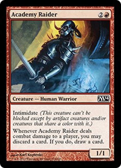 Normally, our team will track the evaluation of customers on relevant products. Academy Raider - You have to discard first if you want to draw. - Magic Rules Tips