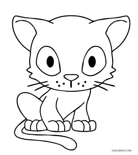 These pictures of this page are about:cat coloring pages for preschoolers. Free Printable Cat Coloring Pages For Kids | Cool2bKids