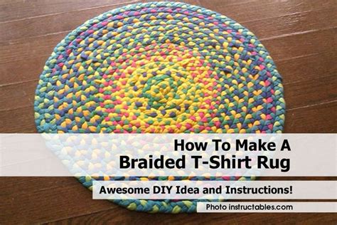 How To Make A Braided T Shirt Rug