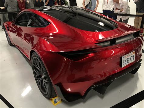 We've known for a while now that tesla's new roadster is not a priority, but ceo elon musk has now made it clear that it won't come until 2021. red-tesla-roadster-palo-alto-hq-20 - TESLARATI