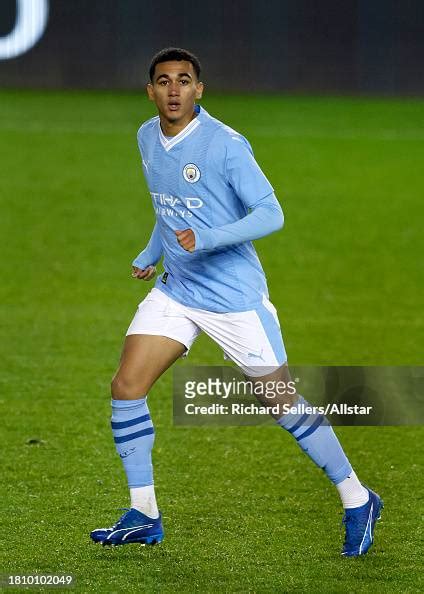Ezra Carrington Of Manchester City Running During The Uefa Youth