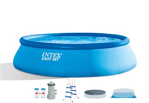 Intex 15 X 42 Easy Set Swimming Pool Complete Kit With 1000 Gph