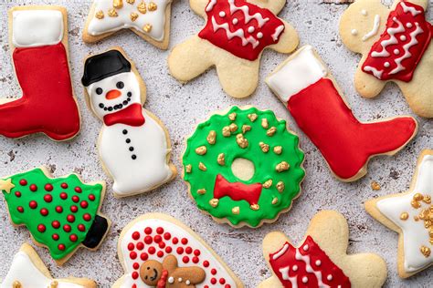 Christmas sugar cookies make perfect cut out cookies as they keep their shape when baked. Gluten-free Christmas Cookies Recipe (low FODMAP + dairy ...
