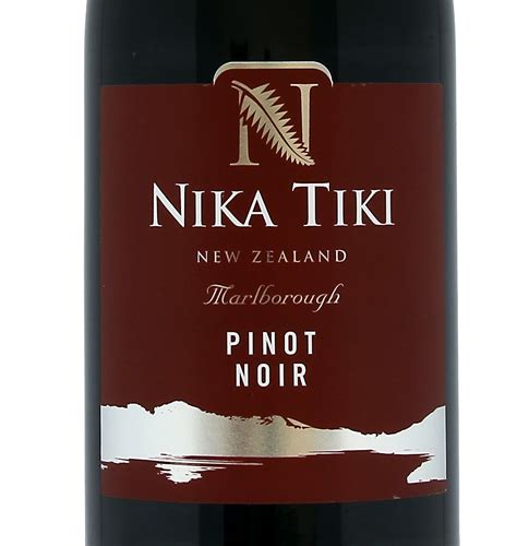 New Nika Tiki Pinot Noir Now Available Lanchester Wines