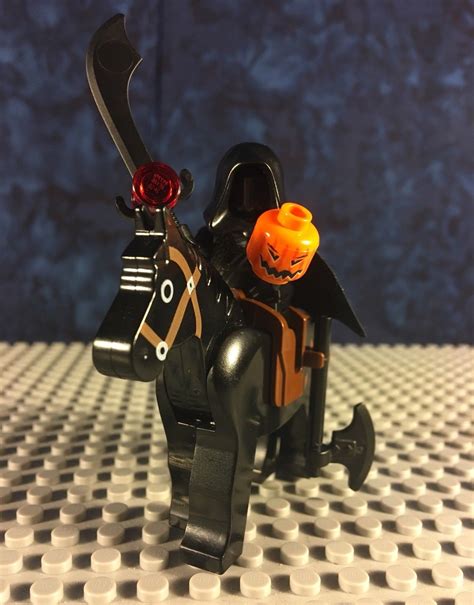 Lego Halloween Headless Horseman Custom Minifigure 100 Authentic P