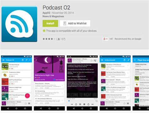 There are plenty of great podcast android apps, but if you want to use the best of the best, you'll find them in this roundup. 5 Best Podcast Apps for Android - Hongkiat