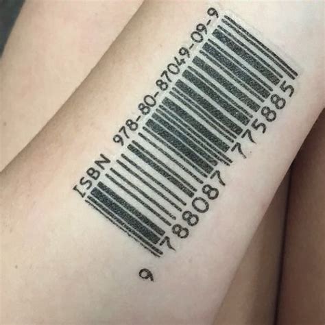 25 Gráfico Tatuagem De Código De Barras Significados Colocação De