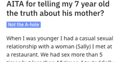 Dad Asks Internet If He S Wrong For Telling Truth To His Son About His Mother