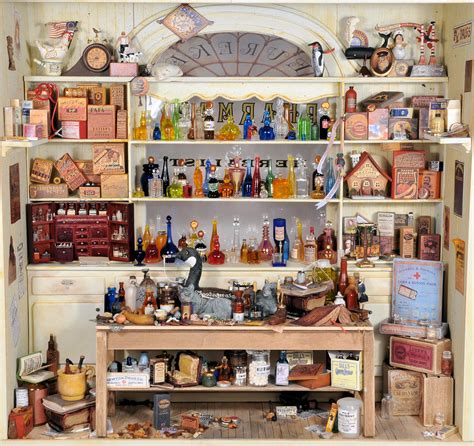 Miniature Pharmacy Charles Wysocki Dollhouse Miniature Flickr