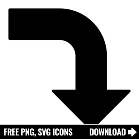 Curved Arrow Svg Png Icon Free Download 70824 Onlinewebfontscom Images