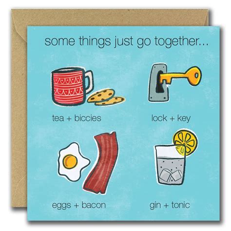 Some Things Go Together Card