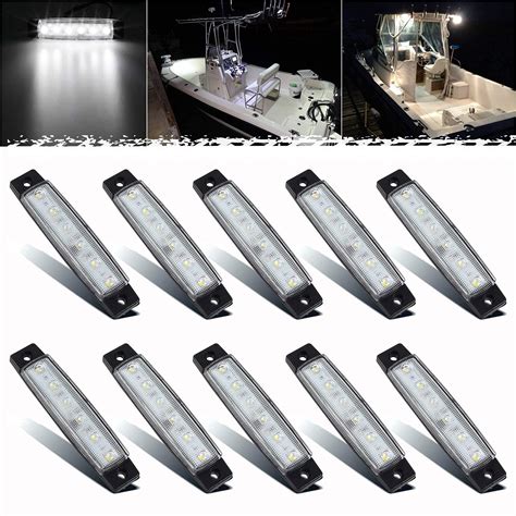 Buy Pseqt Led Boat Interior Lights Marine Courtesy Light Strip Deck