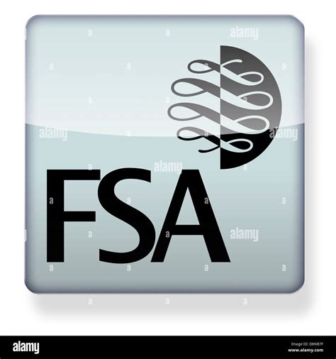 Fsa Logo As An App Icon Clipping Path Included Stock Photo Alamy
