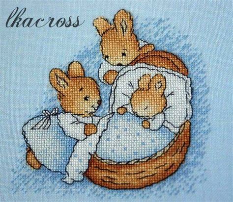 Browse by theme and level to find the design of your dreams! "Little bunny". Digital cross stitch pattern.