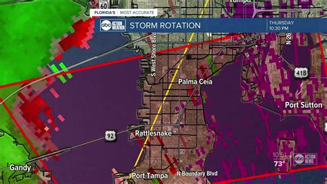 Latest Severe Weather Batters Tampa Bay Area