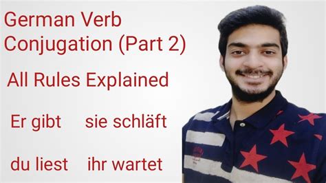 German Verb Conjugation All Variations Explained Youtube