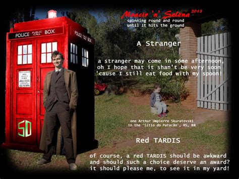 Red Tardis Doctor Who Fan Art 35950671 Fanpop