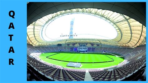 Qatars Stunning Khalifa 🏟️⚽ Football Stadium In Doha Youtube