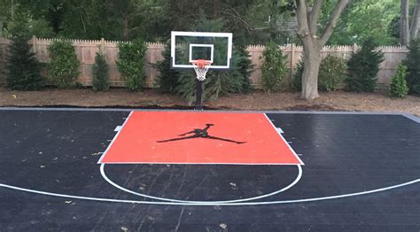 Basketball Court Painting At Explore Collection Of