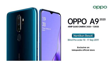 Harga smartphone ini mulai dari rp2945287.23 ($208.42), jadi layak untuk dibeli siapa saja yang sudah terbiasa. Spesifikasi dan Harga Oppo A9 2020, Ponsel Terbaru Oppo ...