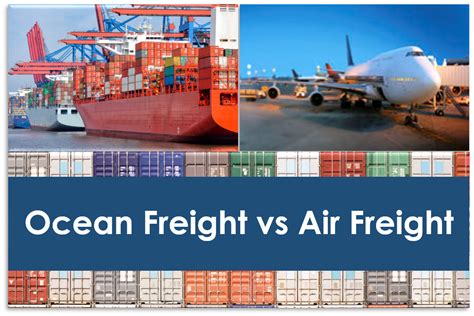 Ocean Freight Vs Air Freight Which Is Best For You