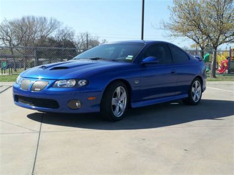 Sell Used 2005 Pontiac Gto Base Coupe 2 Door 60l With Aps Twin Turbo