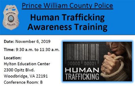 Police Department Hosting Human Trafficking Awareness Training Wupw News