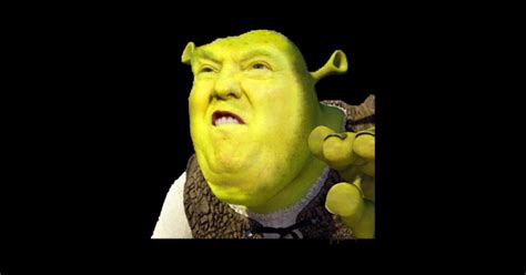 Shrek Trump Shrek Is Love Sticker Teepublic