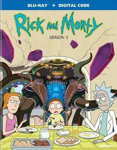RICK AND MORTY Season 5 New Blu Ray Slipsleeve Packaging 23 99