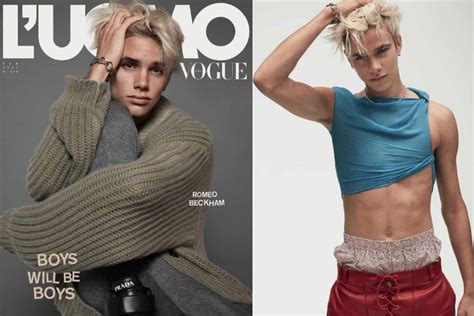 Romeo beckham is a virgo and was born in the year of the horse life. Romeo Beckham Channels VB In Debut L'Uomo Vogue Cover ...