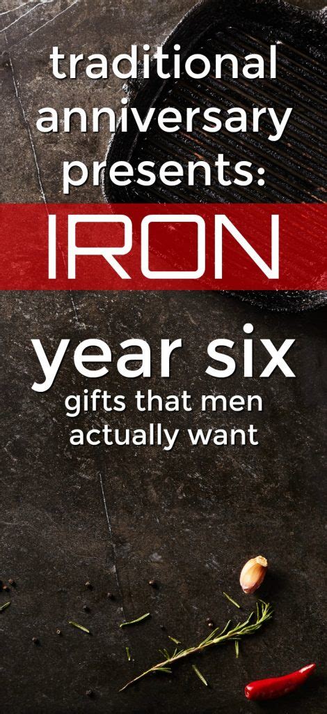 62 items in this article 23 items on sale! 100+ Iron 6th Anniversary Gifts for Him - Unique Gifter