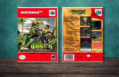 Turok Dinosaur Hunter N64 Video Game Case