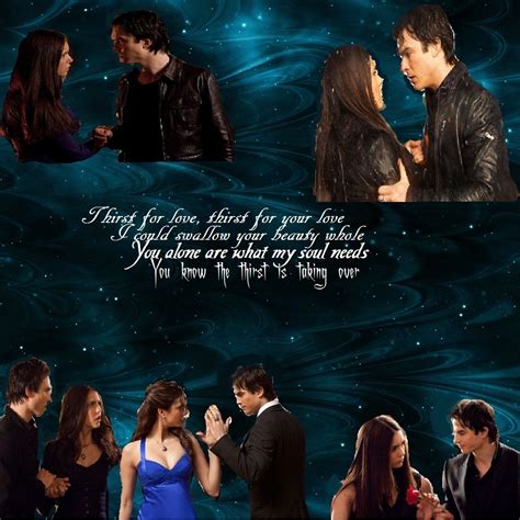 The Vampire Diaries Damon Salvatore And Elena