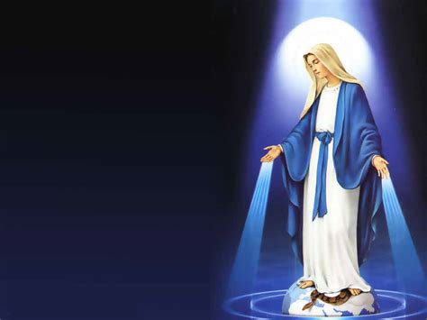 36 Virgin Mary Desktop Wallpaper Wallpapersafari