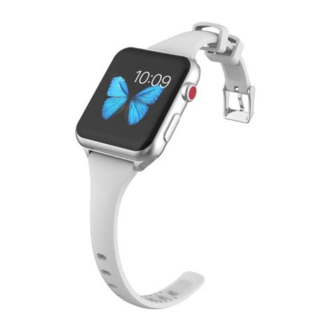 They'll help you manage your life without the question is: Best Buy Slim narrow iwatch bands soft silicone apple ...