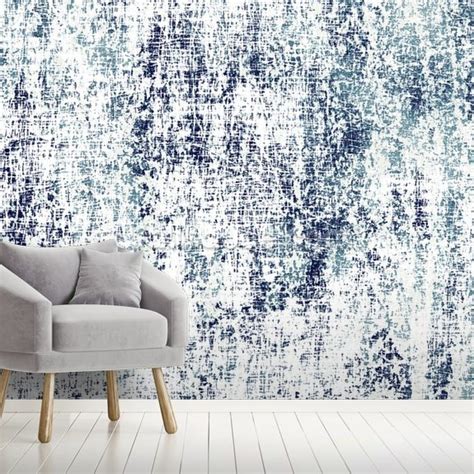 Blue Linen Wallpaper Wallsauce Uk