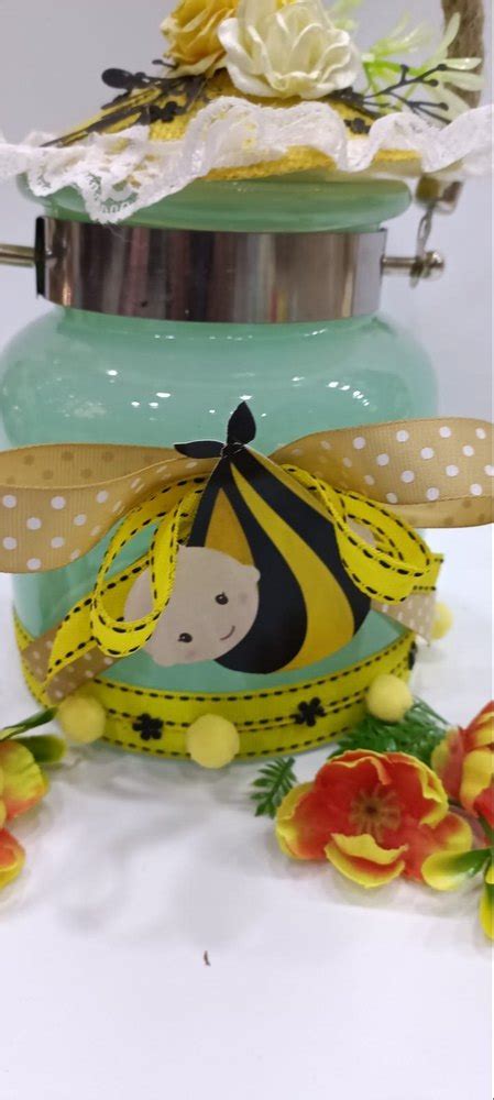 250 ML Mint Green Glass Jar For Rosogulla Mewa Chocolates Sweets At