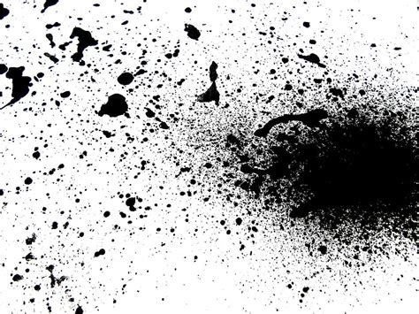 Free Download Splatter Splattered Paint Spray Background White