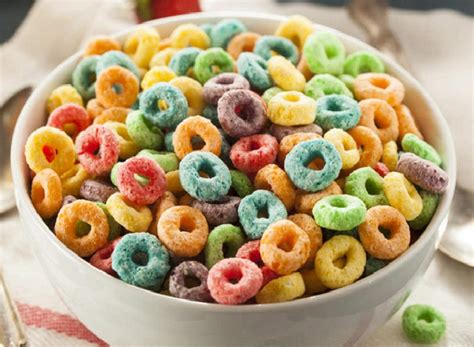 Cereal Con Bombones De Colores