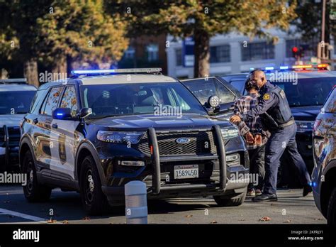 Berkeley, United States. 19th Nov, 2022. The suspect was arrested by