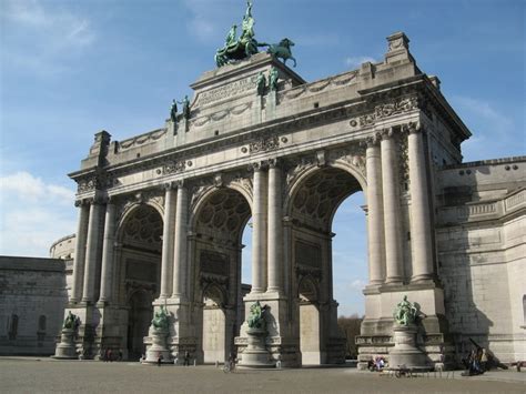 Brussels Jubelpark Triumphal Arch Built For The 1880 National