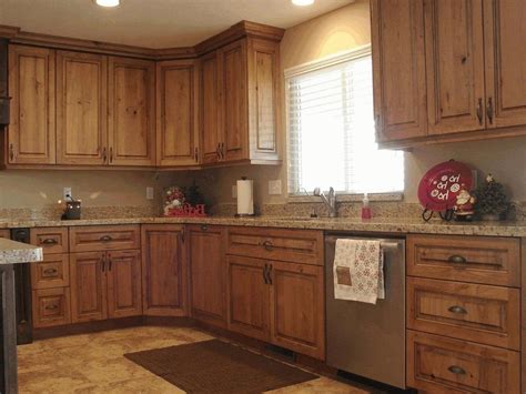 The most common are knotty pine—a familiar choice in country kitchens—and white pine, which also maintains a rustic look but doesn't show as much trademark visible knotting as its cousin. 25 Elegant Knotty Pine Kitchen Cabinets | Knotty pine ...