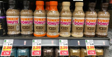 Dunkin Donuts Iced Coffee Just 079 Each During Kroger Mega Event